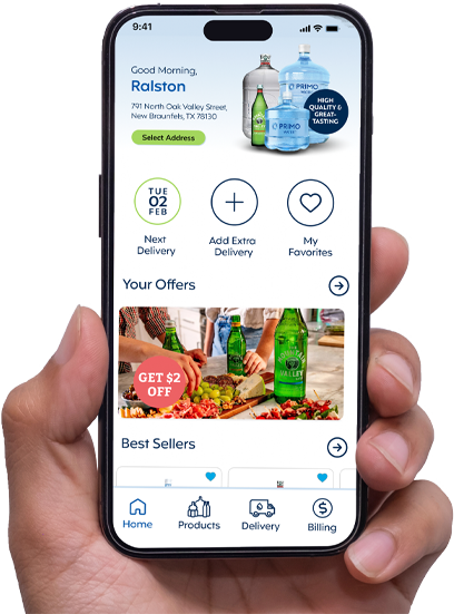 Why use the My Water+ App?